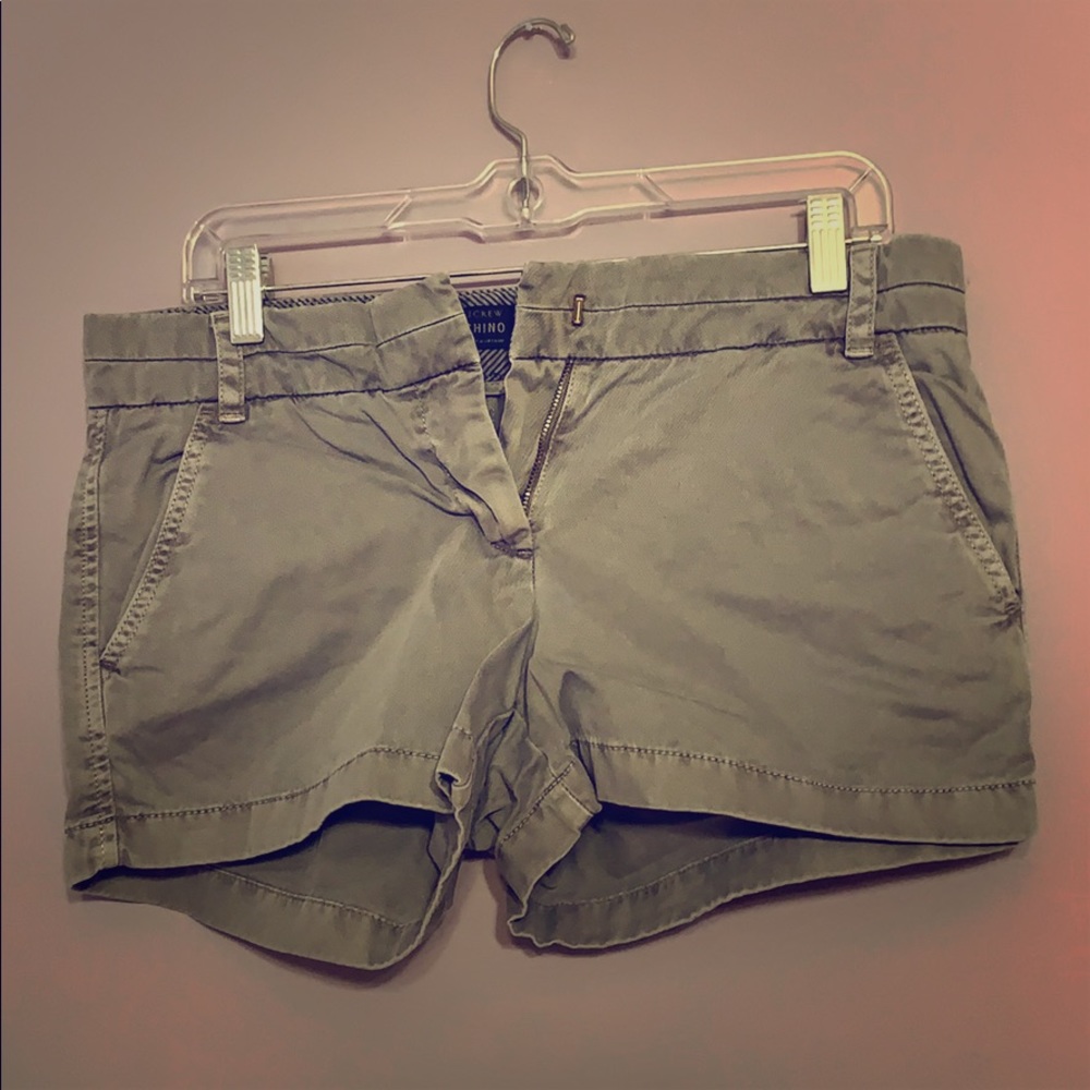 JCrew gray chino short